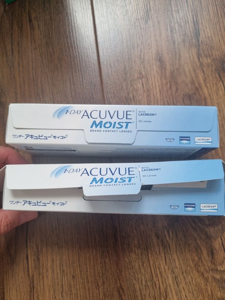 Soczewki kontaktowe D -1.5 1-dniowe Acuvue Moist