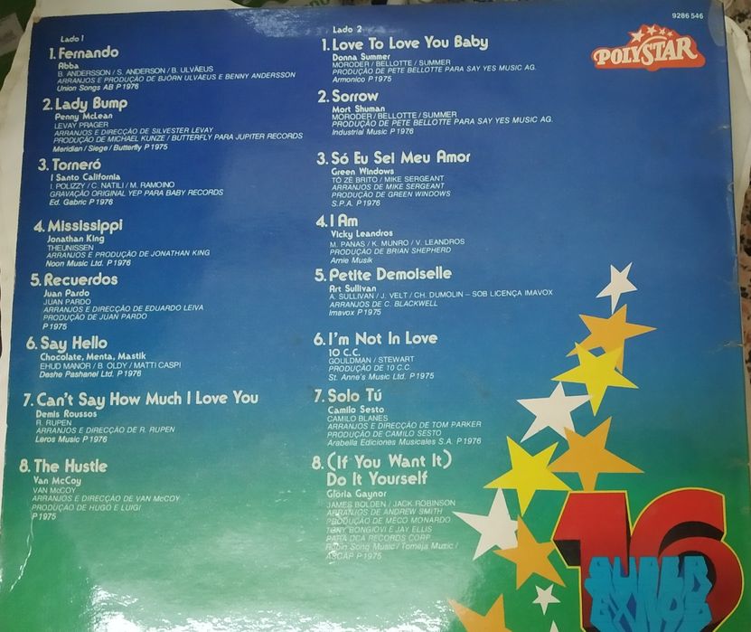 LP Super Êxitos  - Bom estado