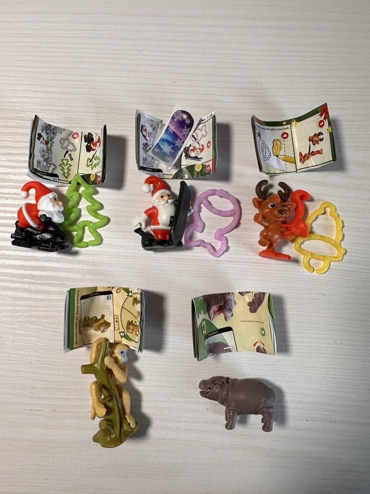 Kinder Surprise, Kinder Joy іграшки з різних колекцій