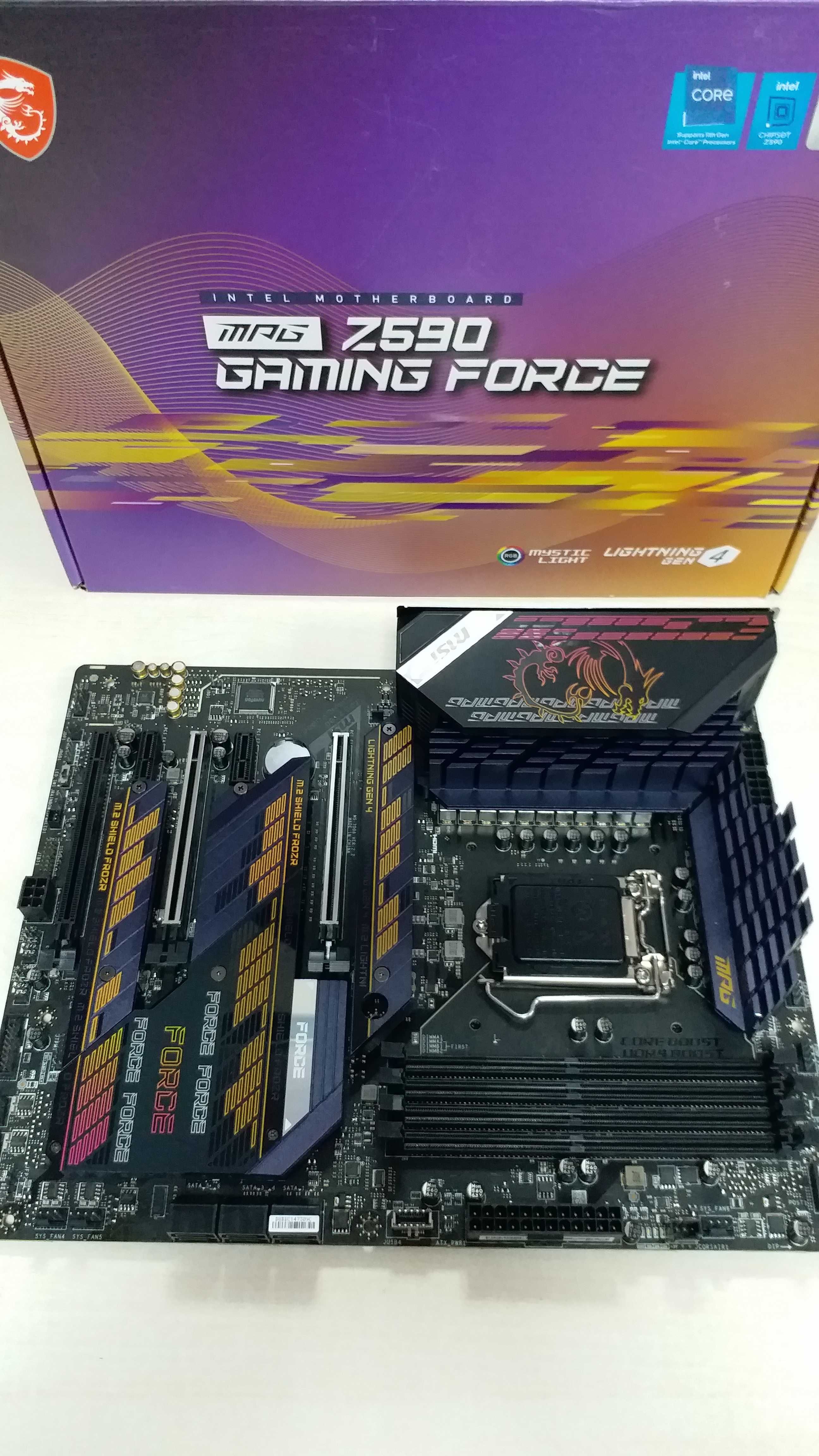 Топ плата MSI MPG Z590 Gaming Force Socket 1200