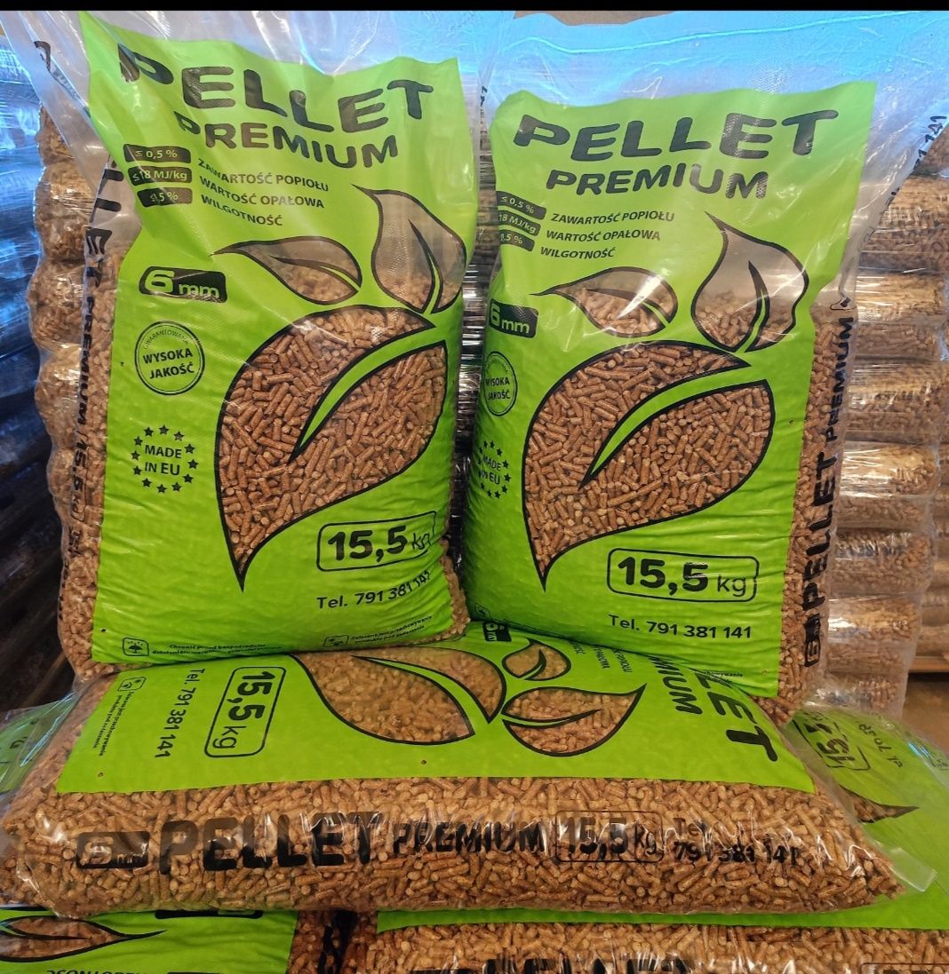 Pellet  PREMIUM buk-sosna 6mm. cena z transportem tylko 7 ton