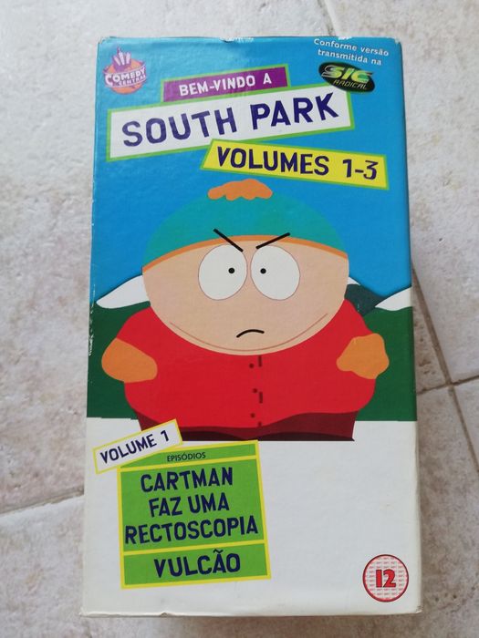 VHS Southpark 3 volumes