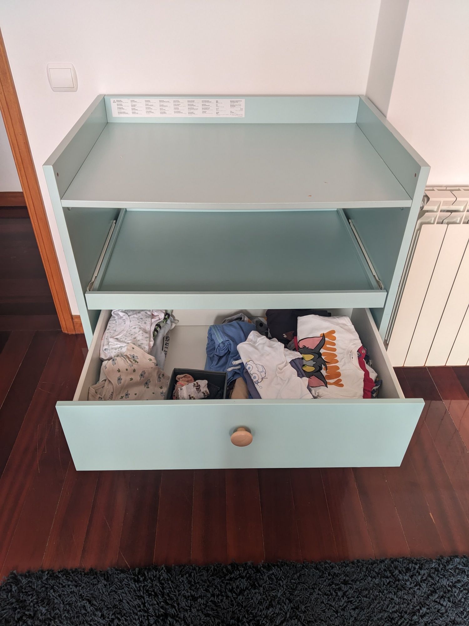Trocador ikea myllra