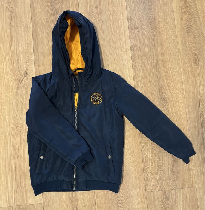 Kurtka chłopięca jesienna przejściowa sinsay foxy&bunny 128