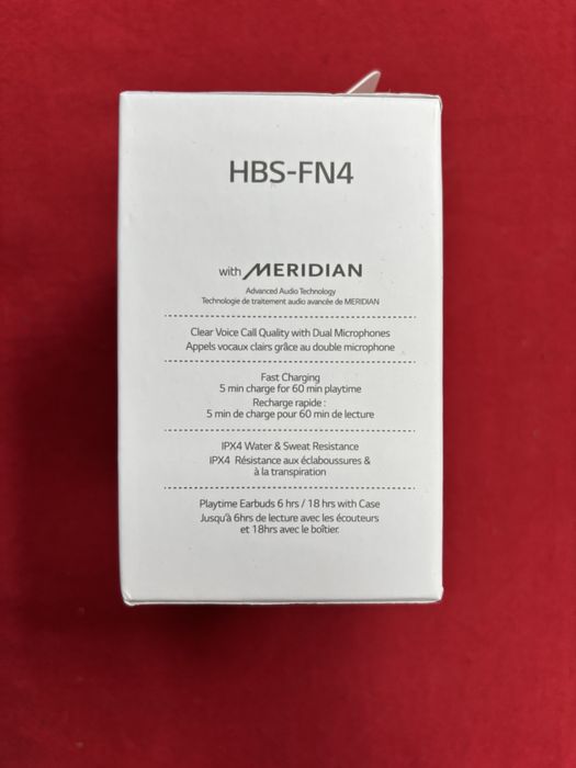 Earbuds LG Tone free - HBS FN4 (artigo novo)
