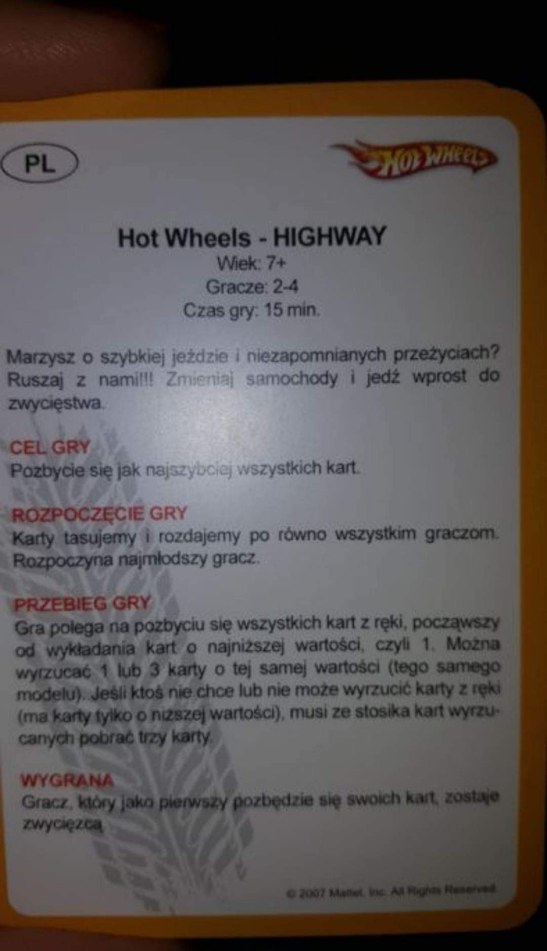 Sprzedam karty hot wheels