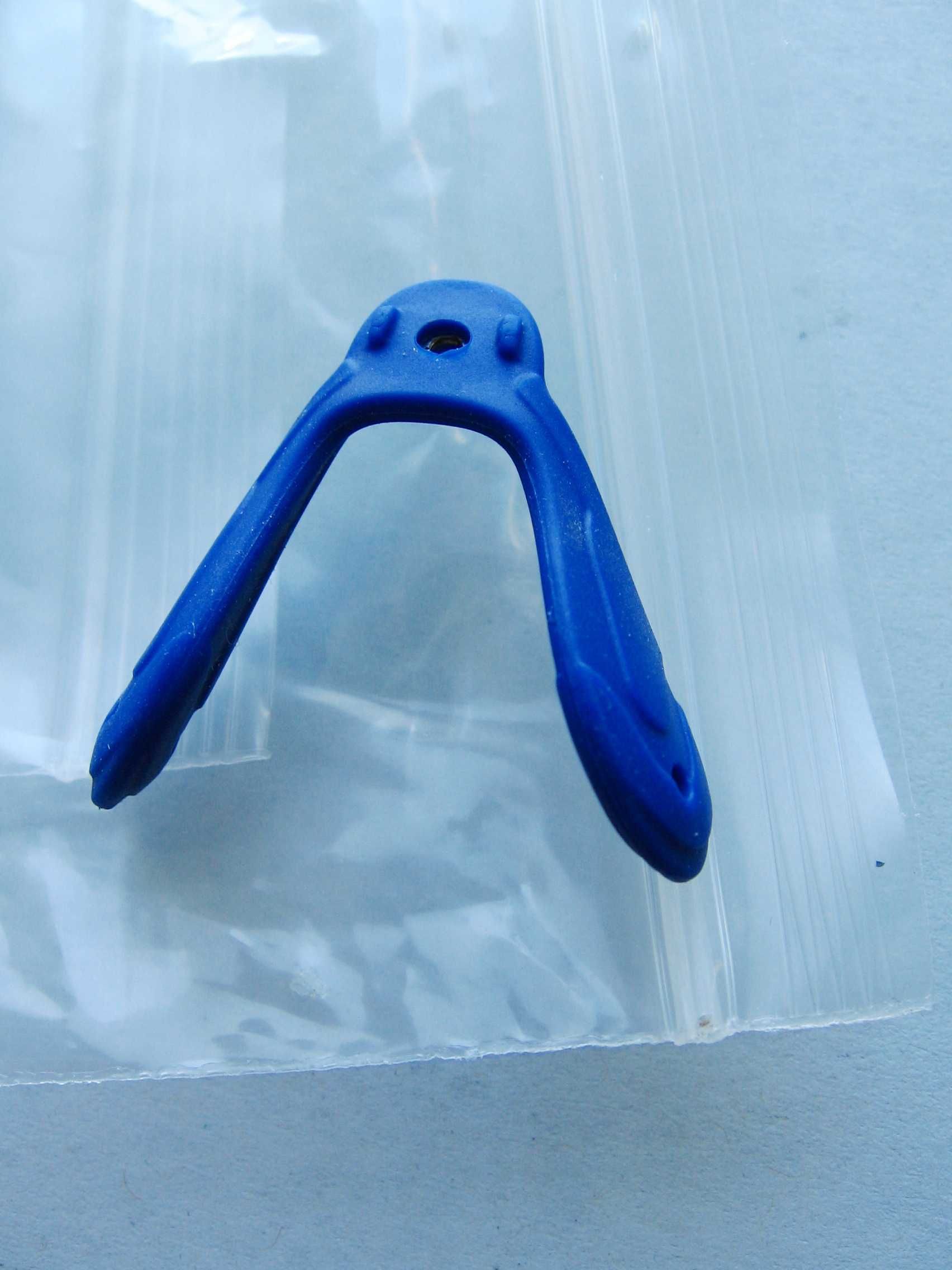 Nosek wymienny Ergonose, okulary Rudy Project Rydon, niebieski