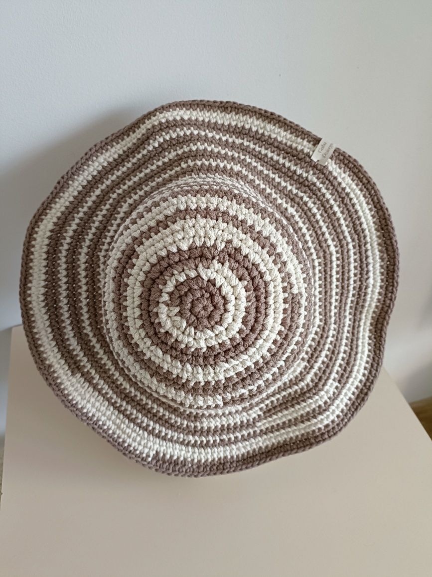 Kapelusz pleciony S/M handmade