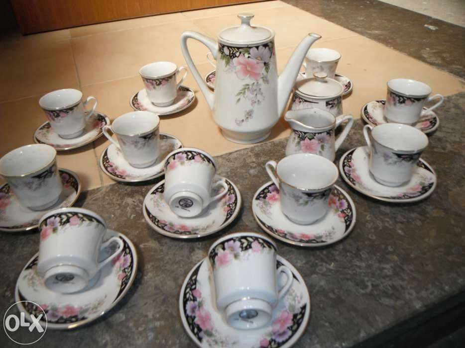 Serviço de Chá (Algifa - Fine Porcelain)