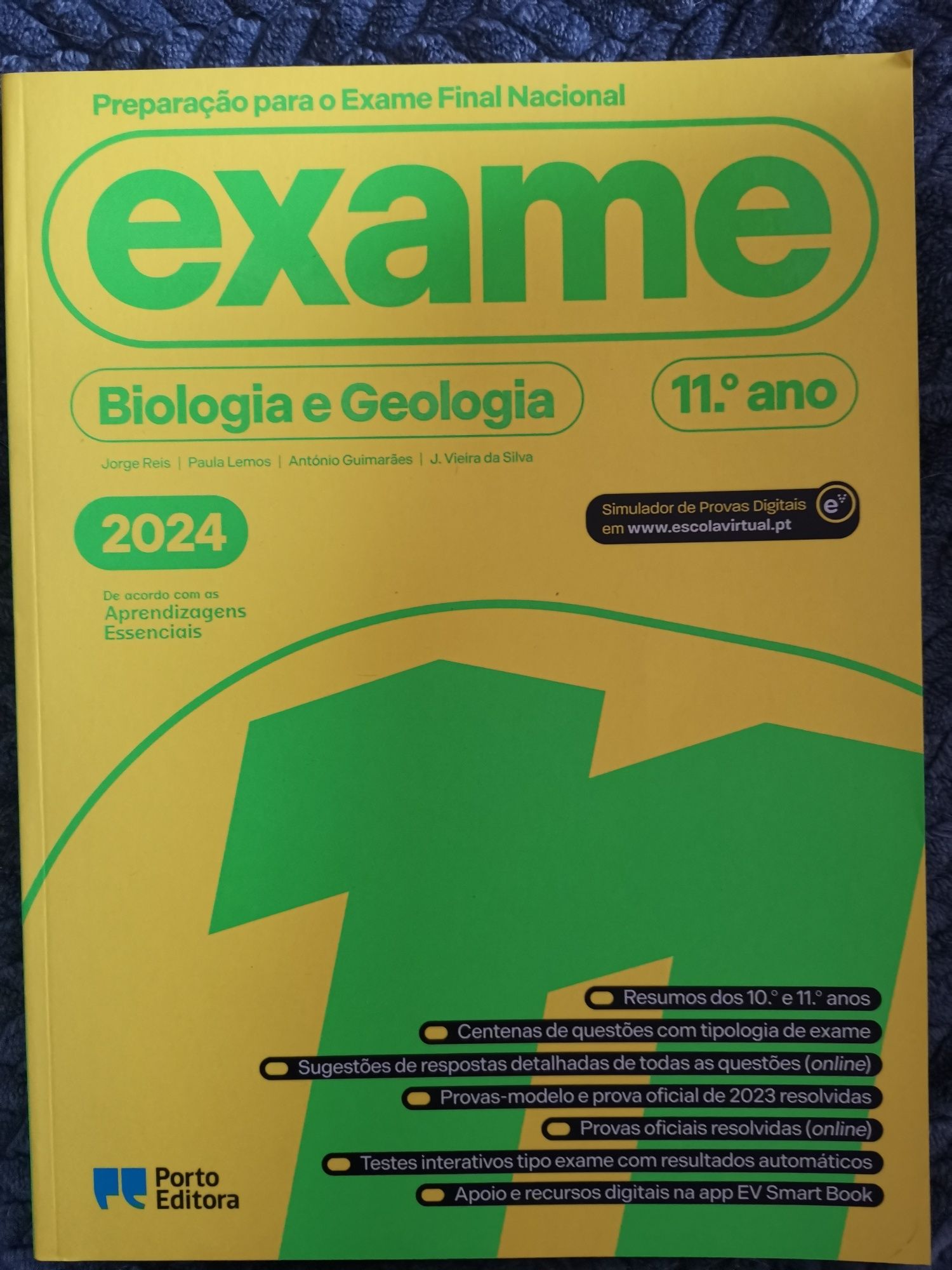 Livro novo 2024 preparar Exame Biologia e geologia