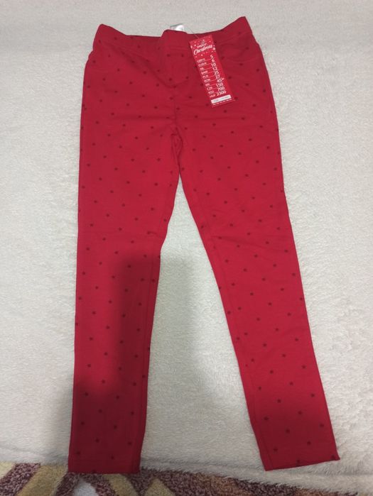 Nowe! Spodnie świąteczne dziewczęce r 122 (6/7 lat)