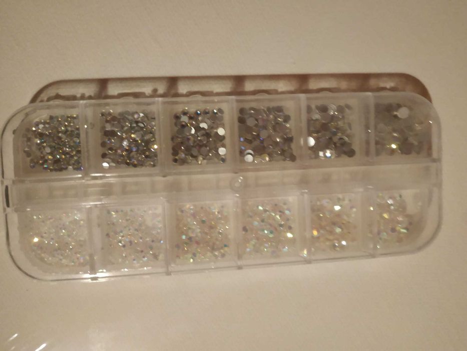 Kit de manicure - Verniz gel 15ml, lixas, colas, embalagens