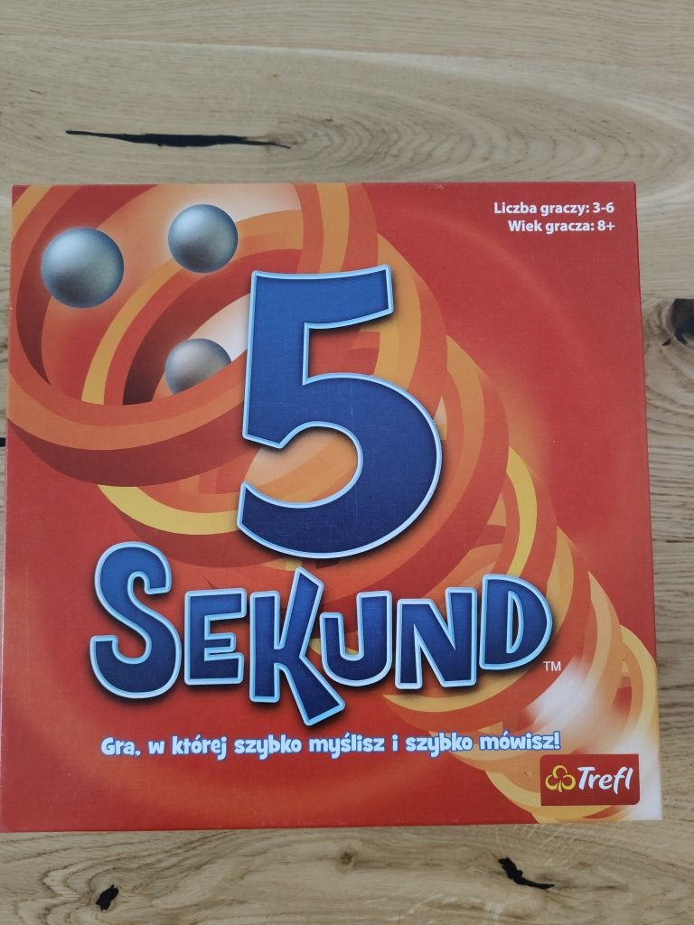 5 Sekund gra Czerwona wiek 8+