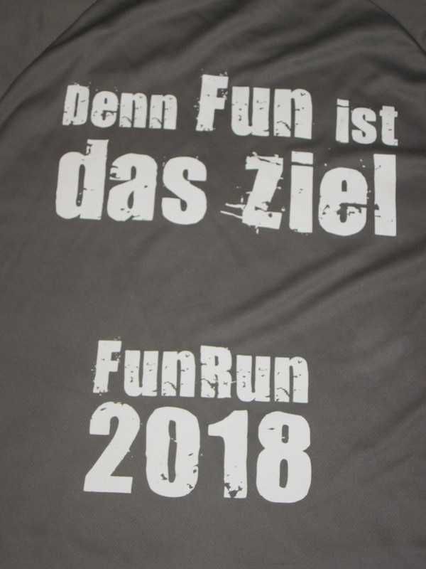 T-shirt koszulka krótki rękaw biegowa jogging bieganie FunRun 2018 L