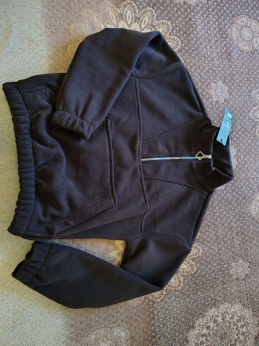 Спортивний жіночий костюм фліс поларр шоколад