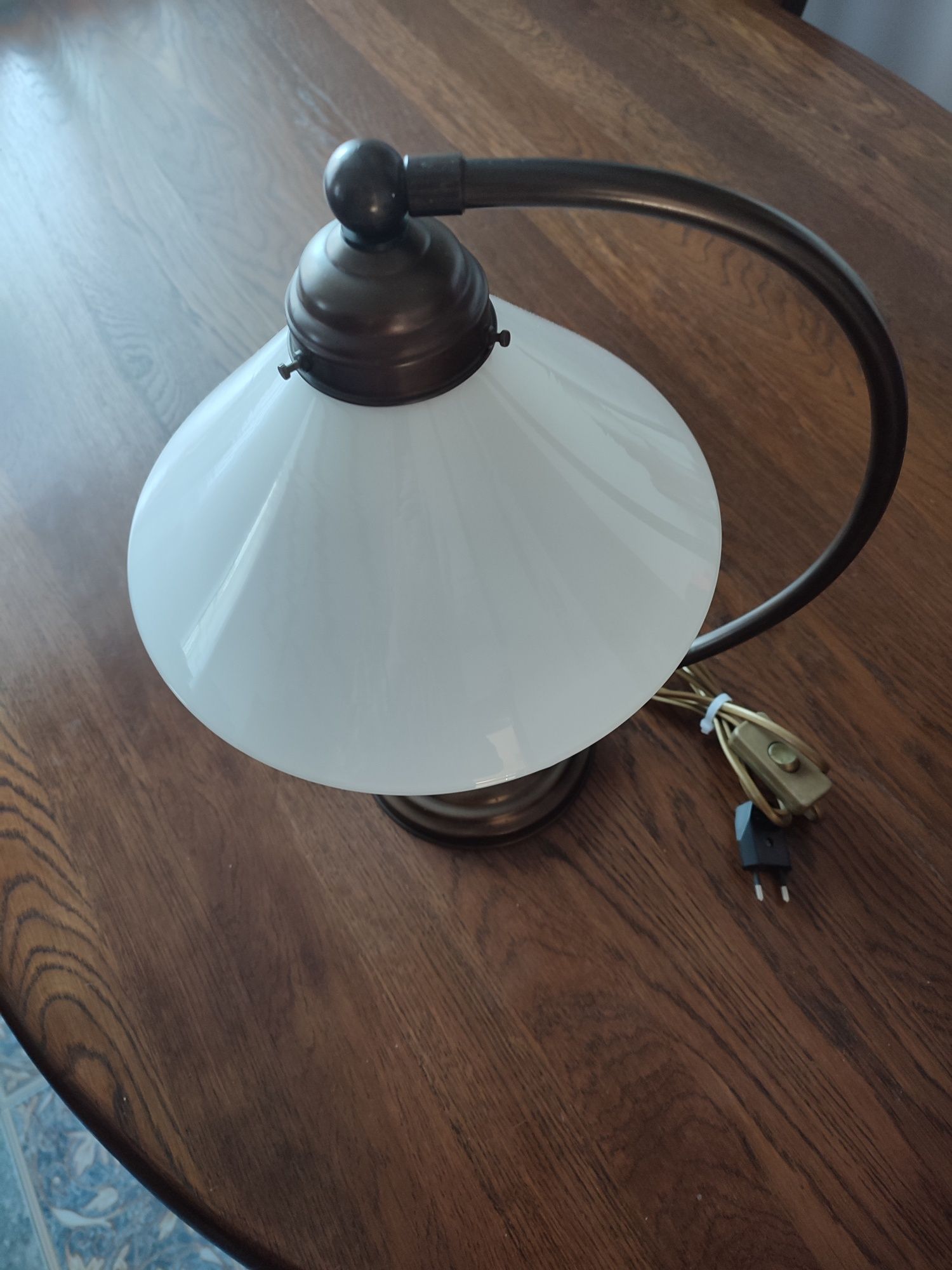 Lampa stojąca mosiezna