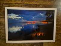 Obrazek/fotografia w ramce jezioro Chiemsee 32 x 24 cm