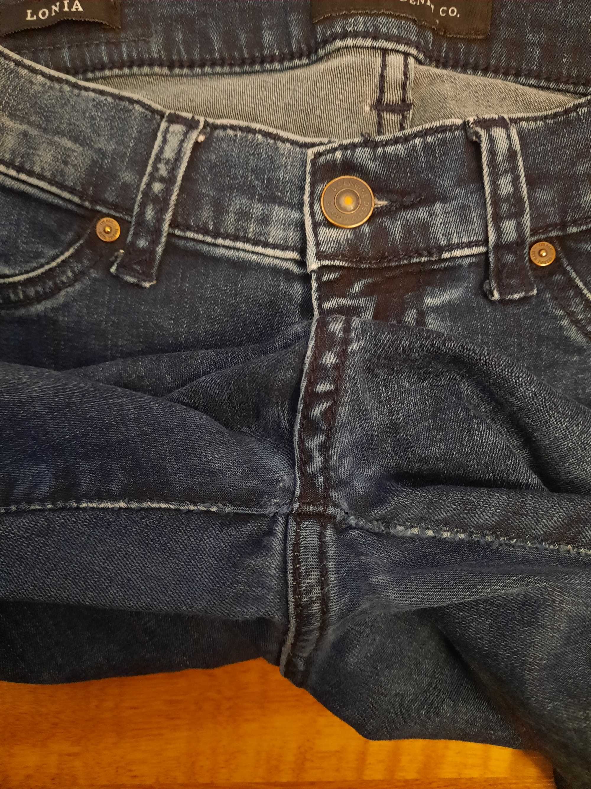 Jeansy super skinny średni stan spodnie jeansowe LTB W27 orient S