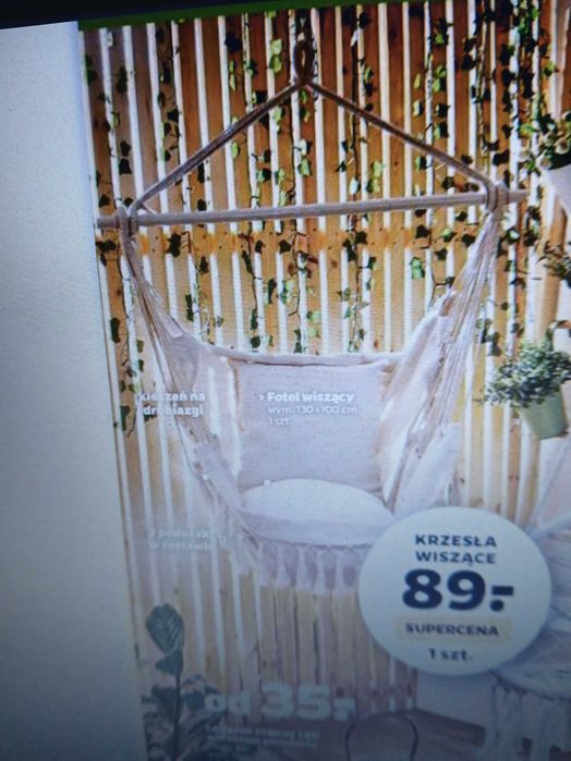 bujak ogrodowy ,  hamak z poduszkami