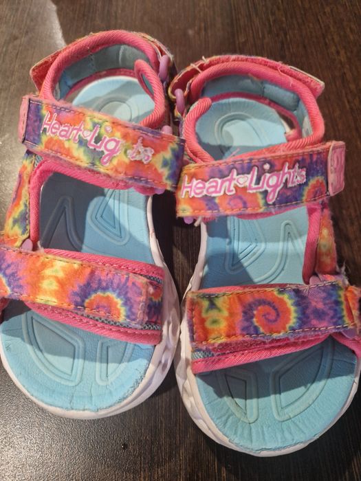 Босоніжки для дівчинки скетчерс 24 і 27