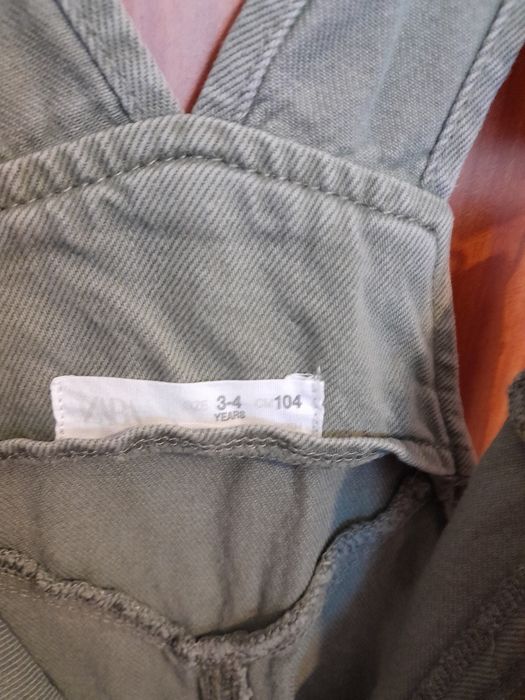 Jardineiras ganga, Zara, 3-4 anos