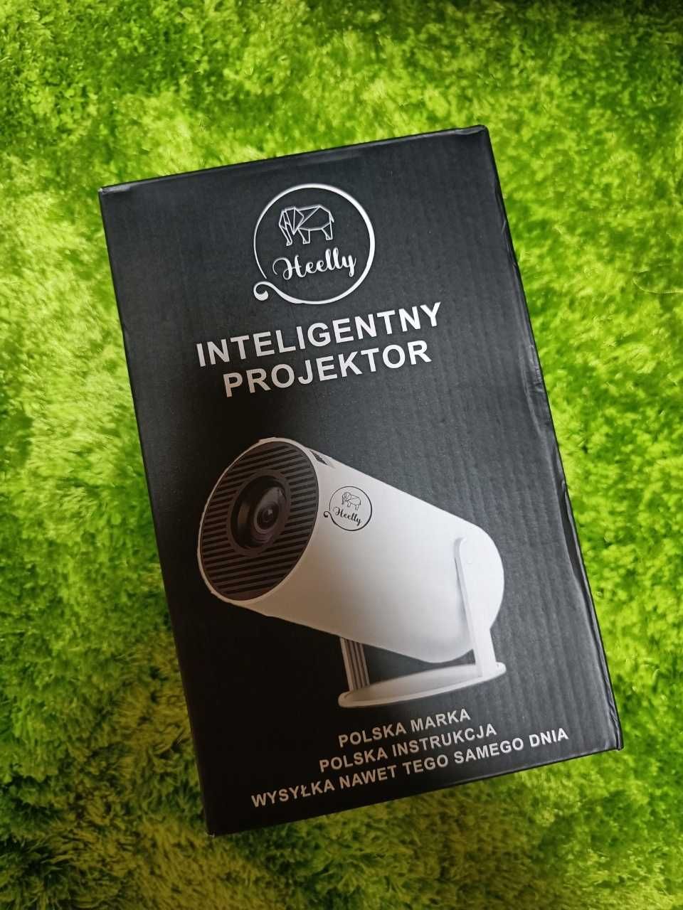 Nowoczesny Projektor Mini 4K Android TV WiFi | Smart Przenośny Głośnik