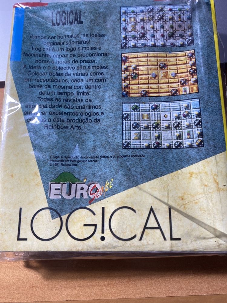 Jogo commodore amiga LOGICAL ( novo na caixa )