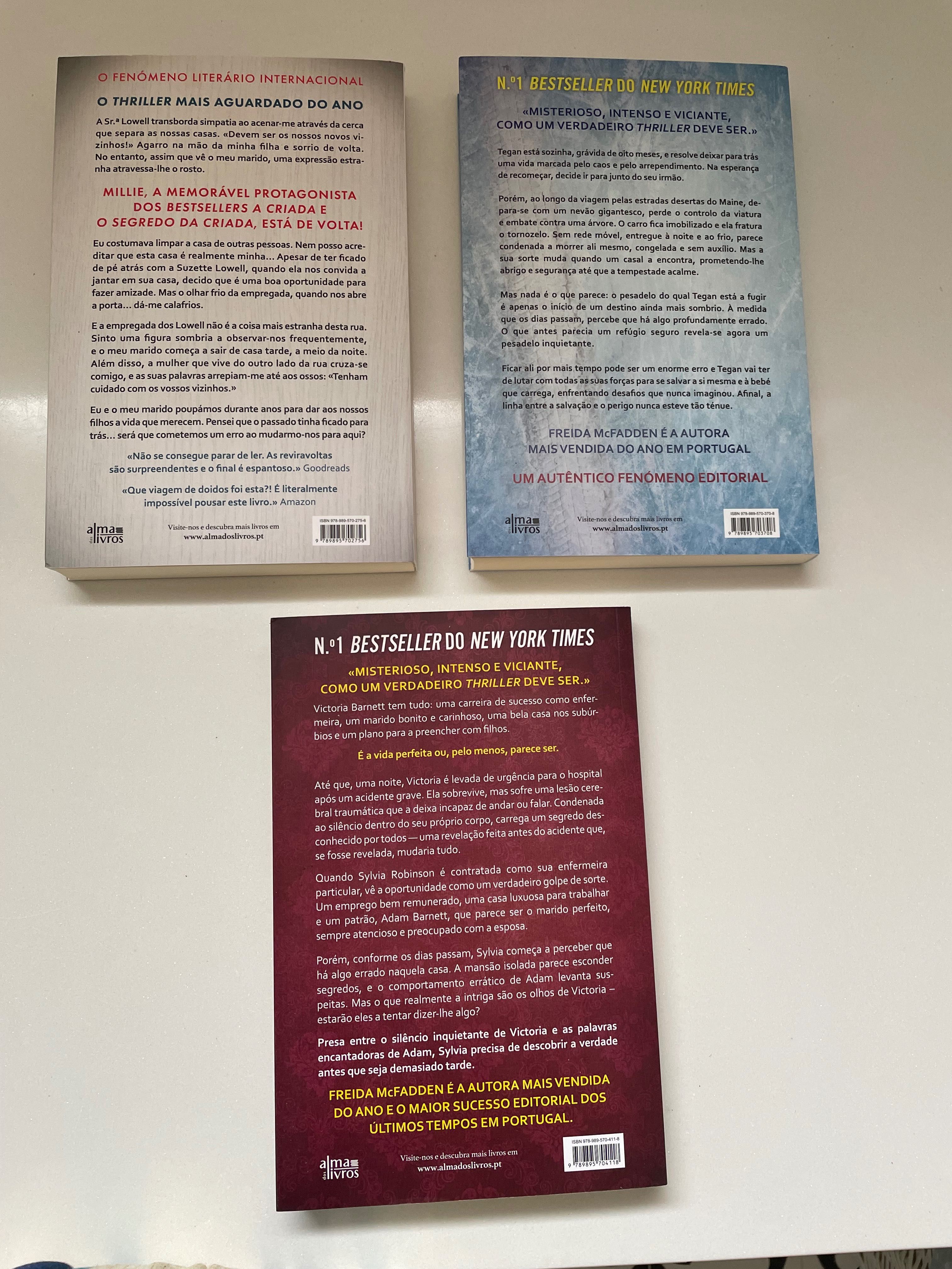 Livros de Freida McFadden