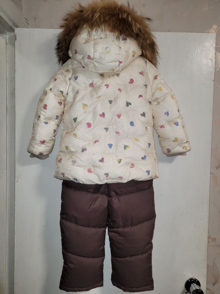 Куртка зимняя на девочку. Зимний комплект