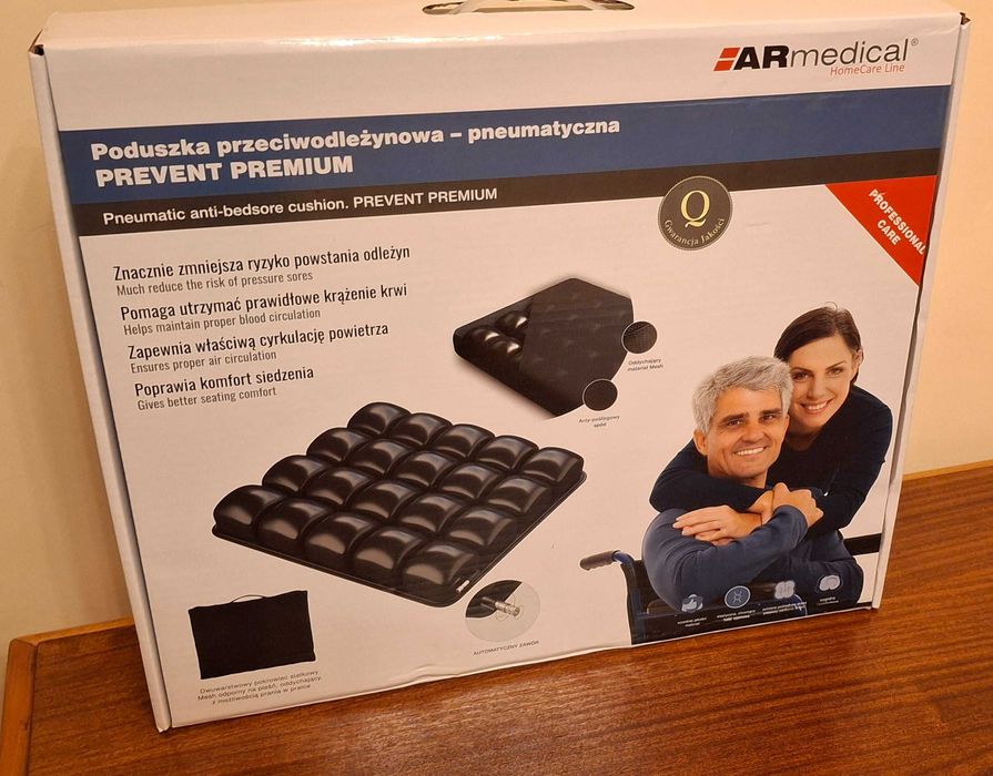 Poduszka przeciwodleżynowa – pneumatyczna PREVENT PREMIUM AR-095