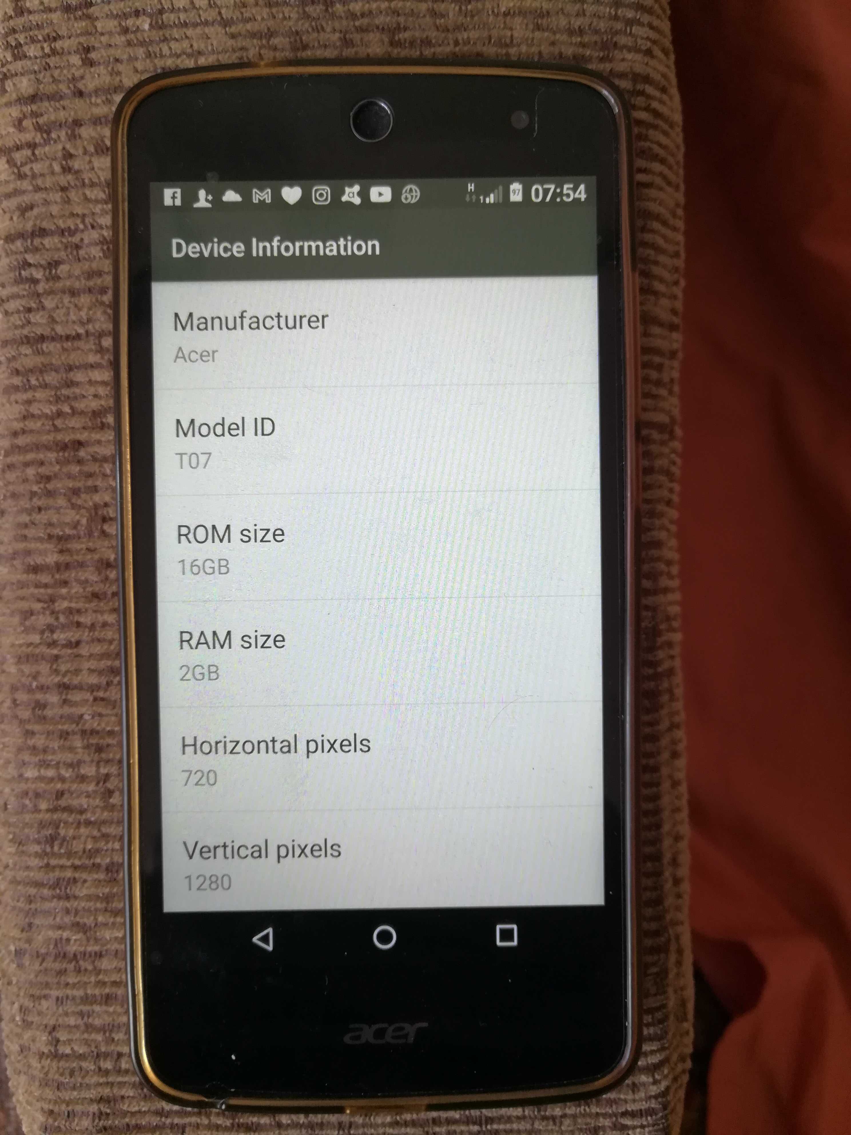 Acer Liquid Zest 4G смартфон