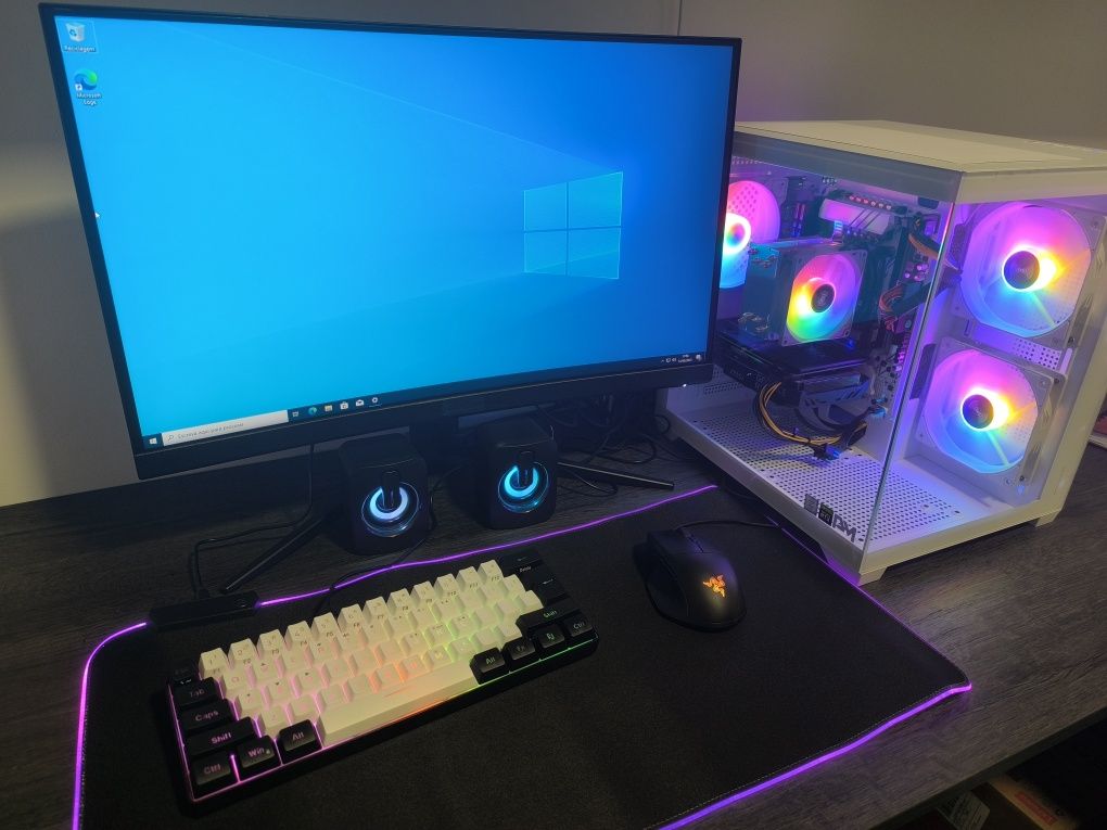 PC 3050RTX + Ecrã curvo+ Teclado entre outros