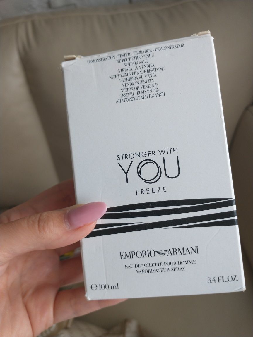 Nowe perfumy Emporio Armani stronger with you 100 ml
