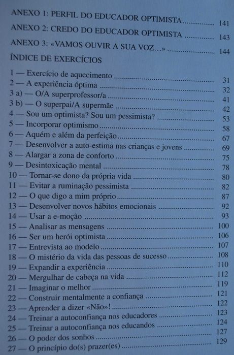 Educar Para O Optimismo (Guia Para Professores e Pais)