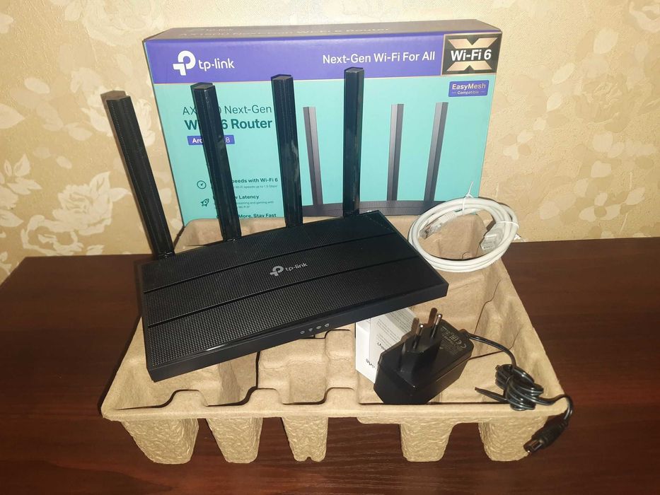 Роутер Wi-Fi 6 новий гігабітний дводіапазонний Archer AX18 (AX1500)