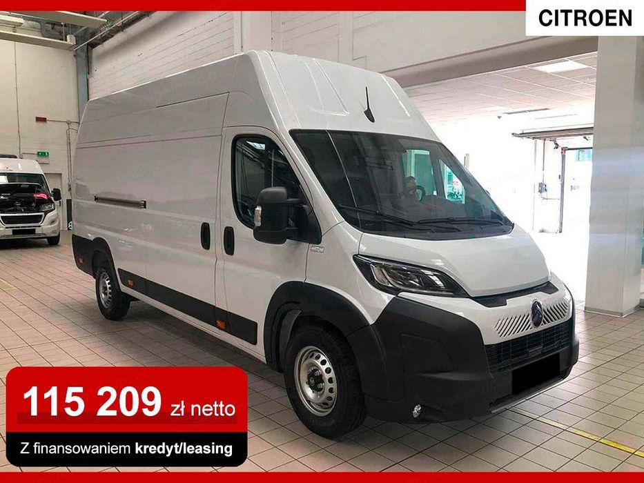 Citroën Jumper Heavy L4H3 2.2 180KM  Full LED !! Radio 7" !! Amortyzowany Fotel !! Wzmocnione Zawieszenie