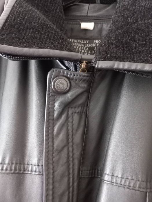 Męska skórzana kurtka