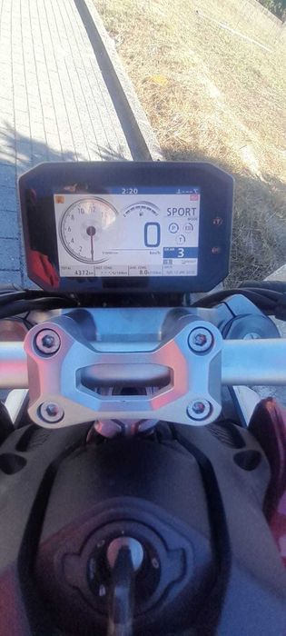 Honda CB 1000R , acidentada