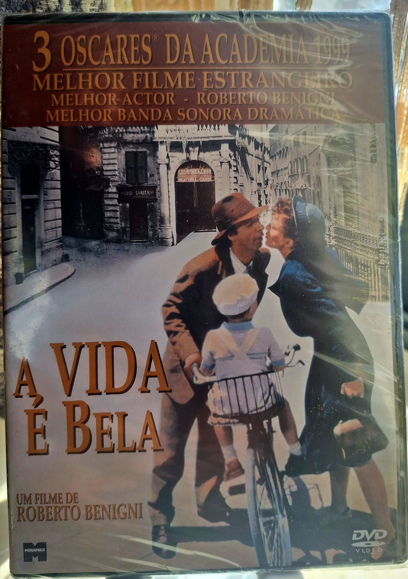 DVD A Vida é Bela ''Novo com Película''