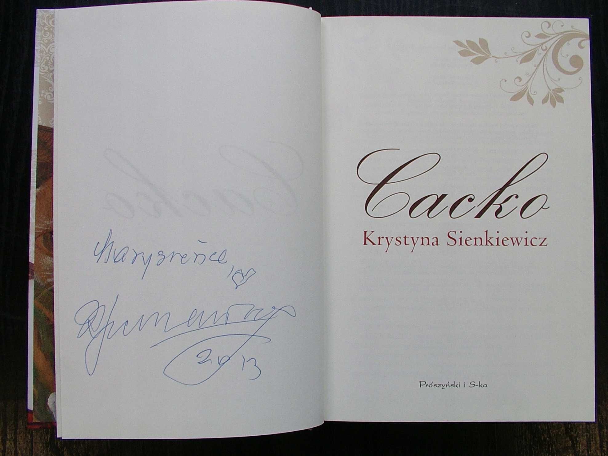 CACKO - Krystyna Sienkiewicz AUTOGRAF