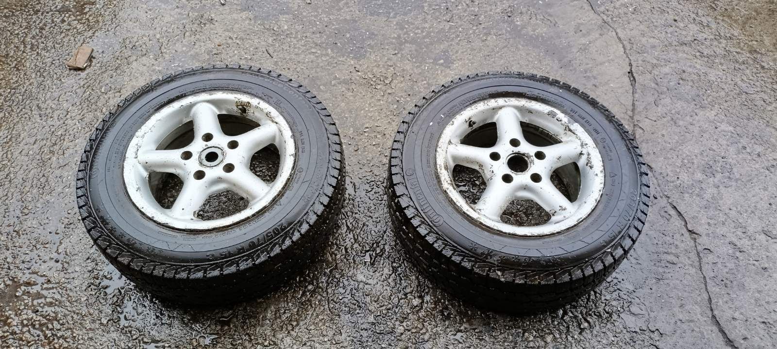 Резина+диски Continental 205/70/r15c