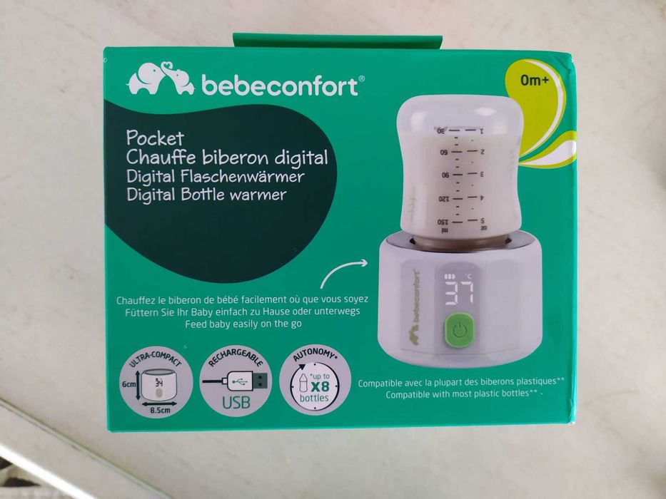 PRENDA NATAL - Aquecedor de biberões digital Pocket bebeconfort NOVO