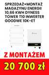 Magazyn energii 10,66 kWh + inwerter Goodwe 10kW z montażem 20 700 zł