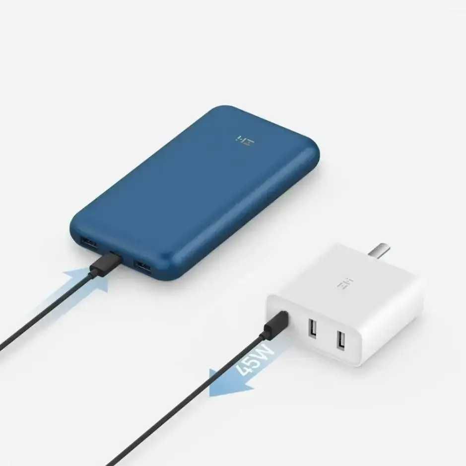 Павербанк ZMI 10 Pro Power Bank 20000 mAh PD 65 W Blue (QB823)