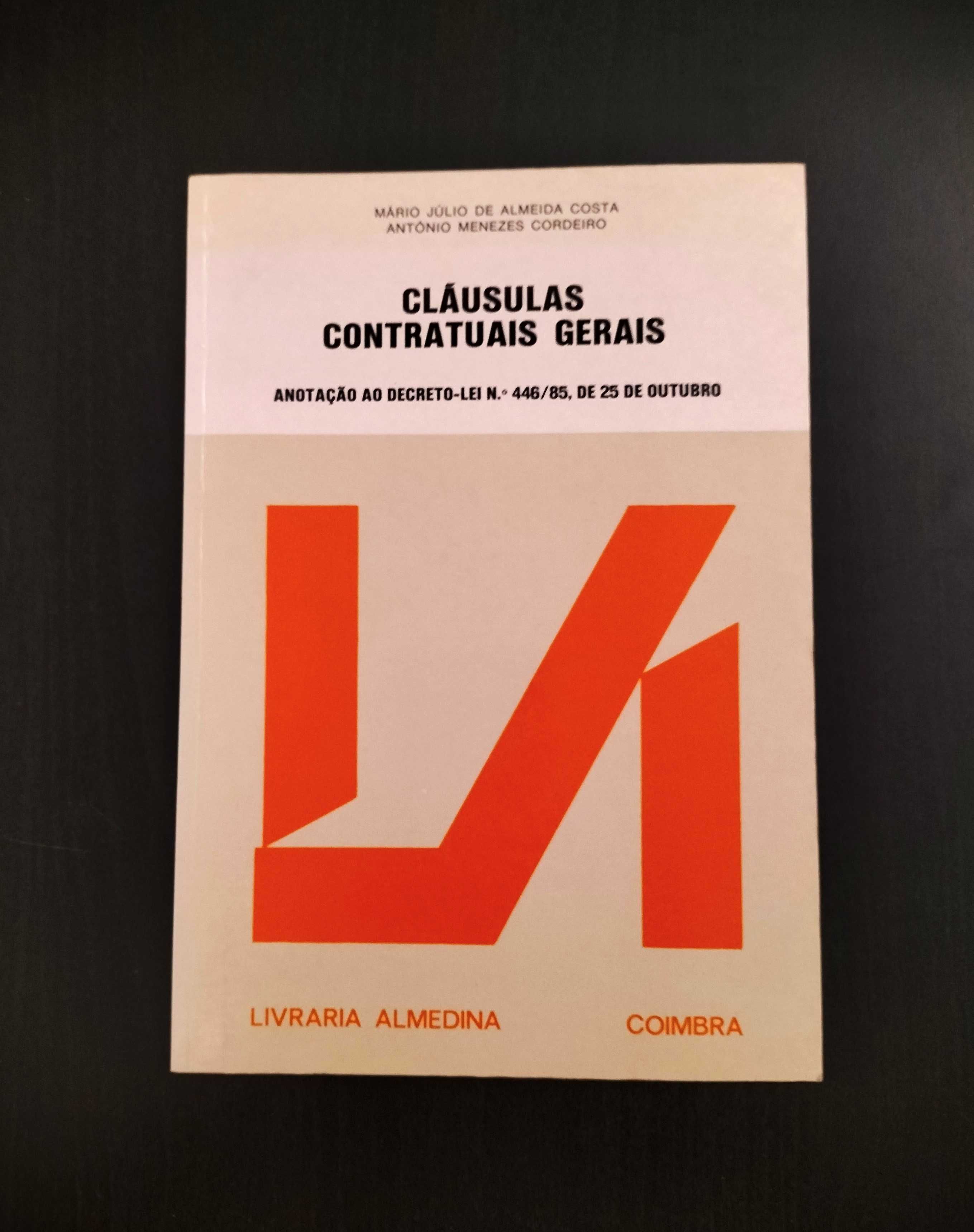 M.J. Almeida Costa / Menezes Cordeiro - Cláusulas Contratuais Gerais