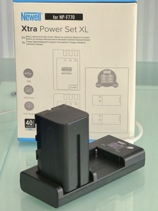 Ładowarka i Aku NP-750, Patona Protect 7000mAh