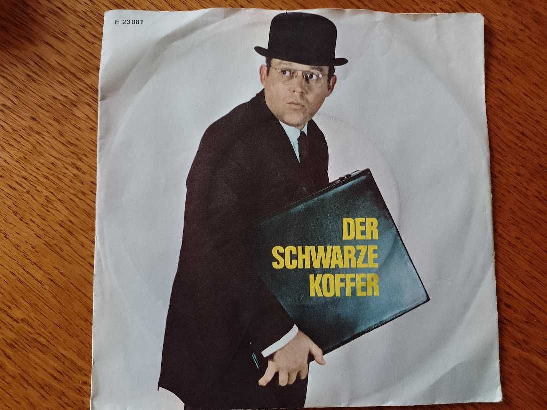 Der Schwarze koffer Plyta Winyl Kolekcja Retro Vintage Germani Niemcy