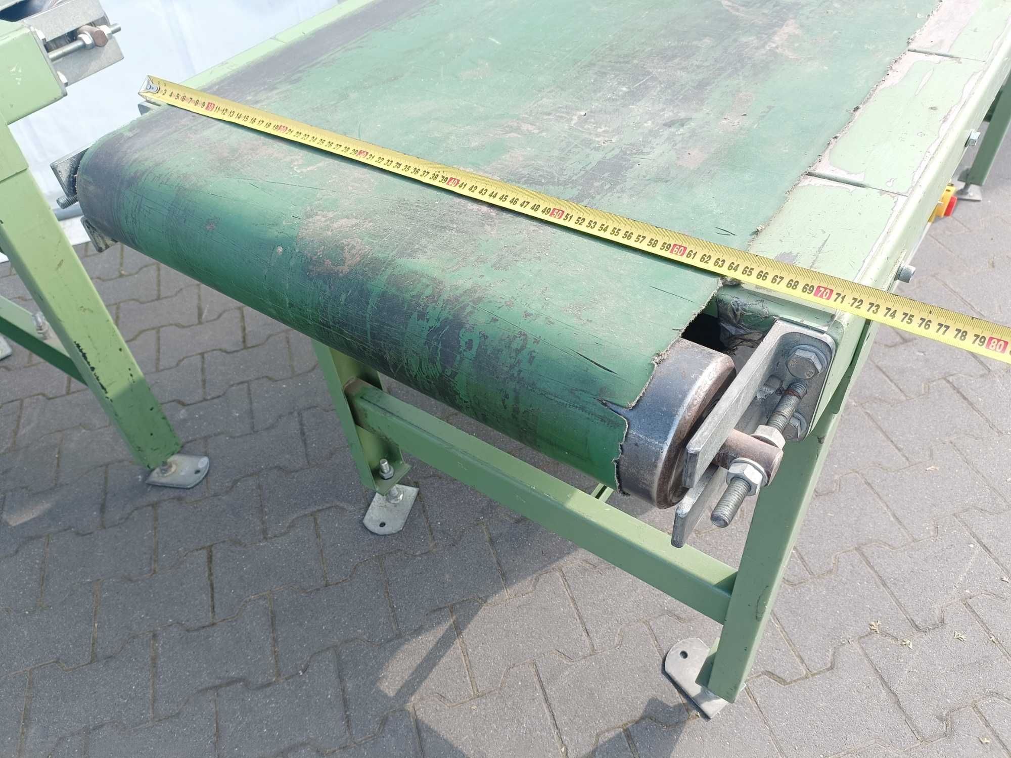 Przenośnik taśmowy 2m FALOWNIK 200x700 taśmociąg NORD 230/400V 0.37kW
