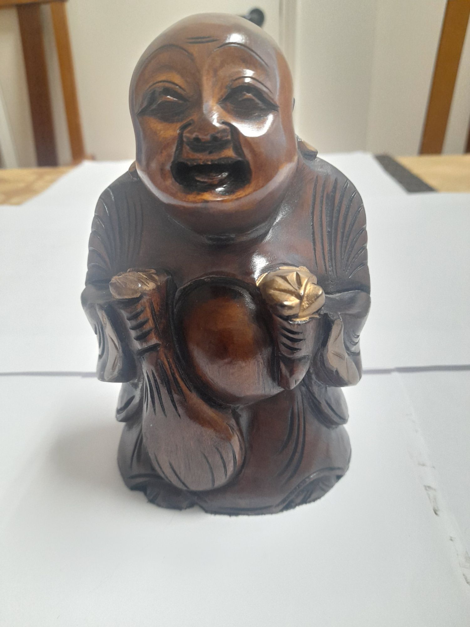 Estatueta de Buda, Felecidade e da Fortuna