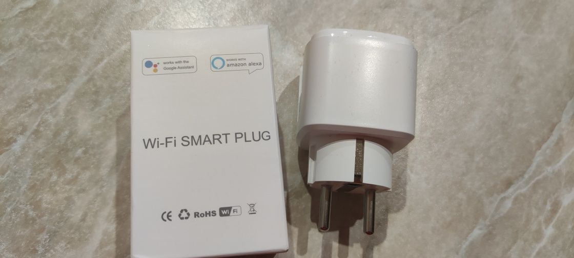 Wi-Fi розетка Smart Plug EU 16А с мониторингом мощности